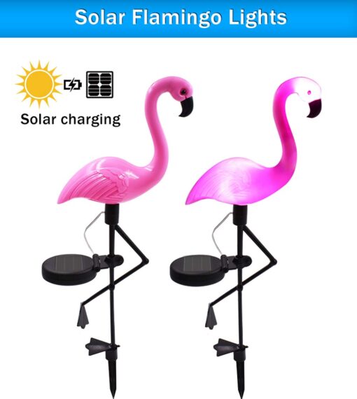 Flamingo Garden Solar Decorative Light - Image 4