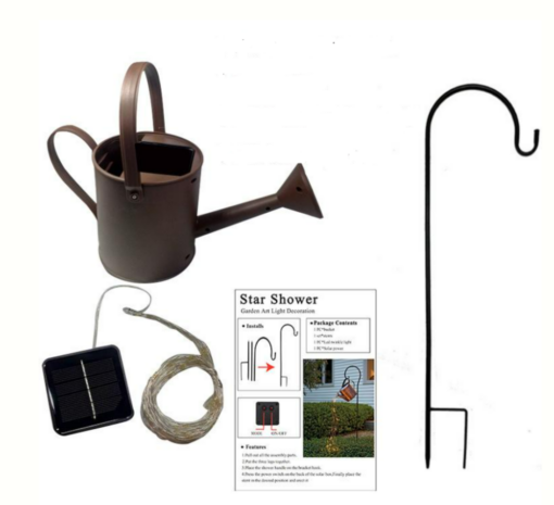 Solar Powered Watering Can Light - - Image 11