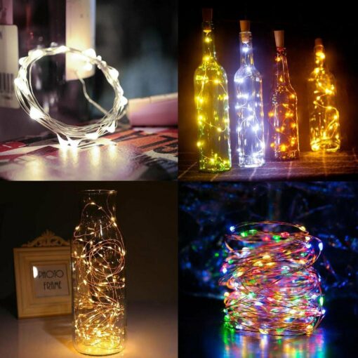 Decorative Wine Bottle Fairy String Lights - Image 16