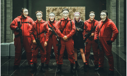 Money Heist Masks and Overall Set