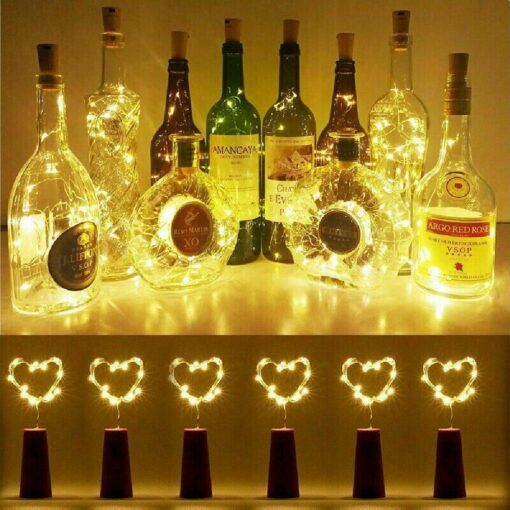 Decorative Wine Bottle Fairy String Lights - Image 6