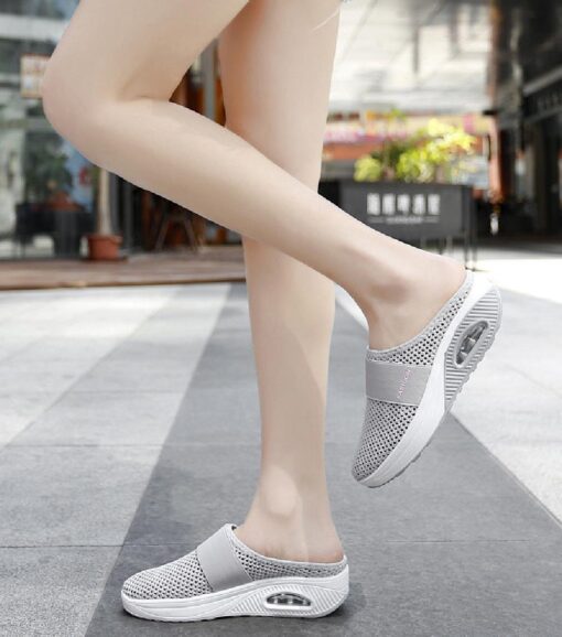 Air Cushion Slip-On Walking Shoes - Image 11