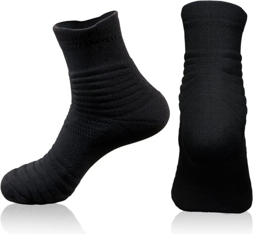 6 or 12 Pairs Athletic Thick Towel Socks - Image 10