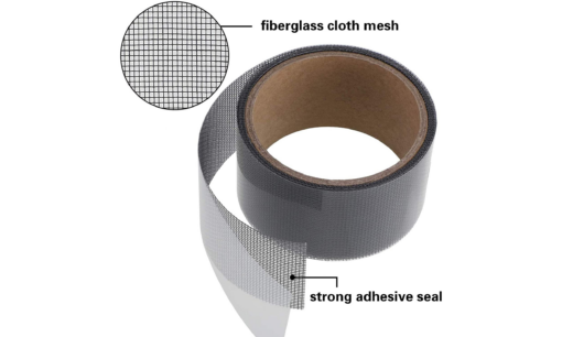 One, Two or Four 2M Fiberglass Screen Repair Tapes - Image 5