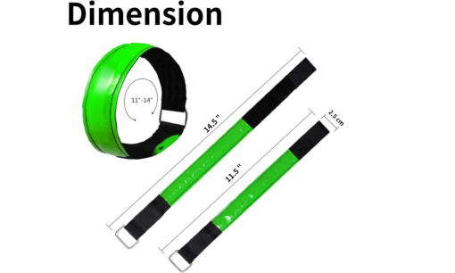 2pcs Nylon Wristband with LED Night Lights - Image 4