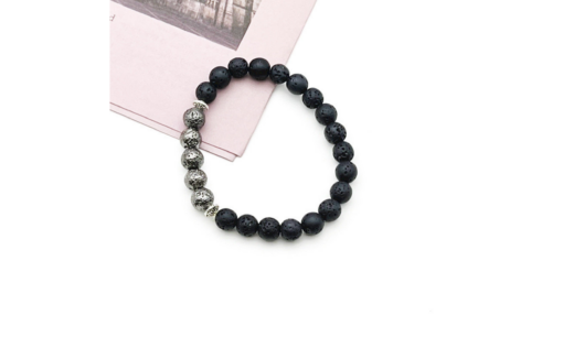 Chakra Meditating Lava Stone Bracelet - Image 11