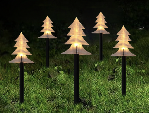 5 Pack Christmas Solar lights - Image 5