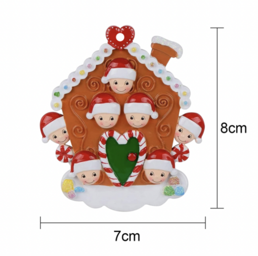 Christmas Tree Biscuit House Decoration - Image 4