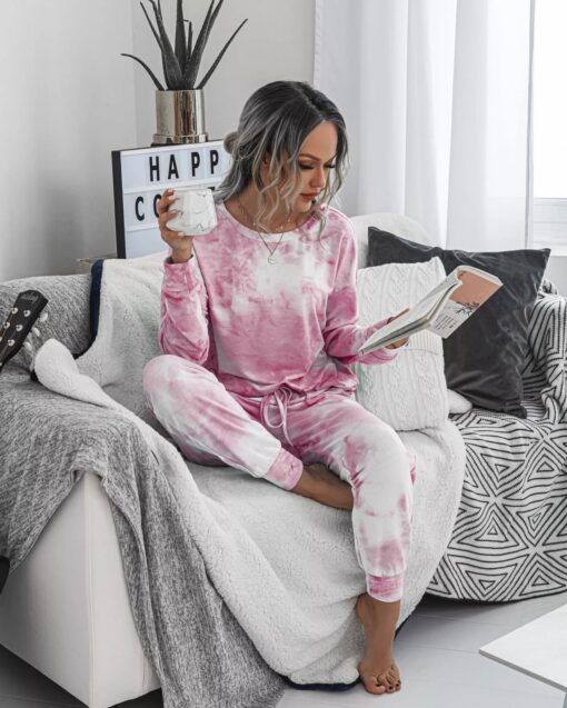 Limited Two-Piece Tie Dye Lounge Set - Image 5