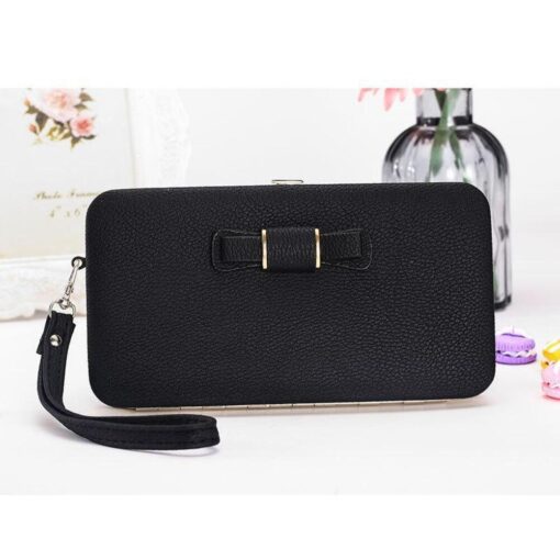 All-in-One Clutch Purse with Phone Holder - - Image 16