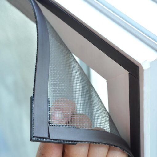 80x100 CM , 100x100 CM and 100x120 CM  Anti-Fly Magnetic Window Screen - Image 14