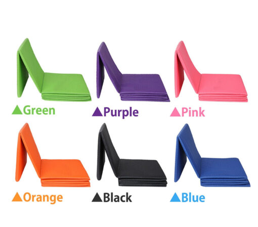 Portable 4mm Thick Anti-slip Foldable Yoga Pilates Ma - Image 2