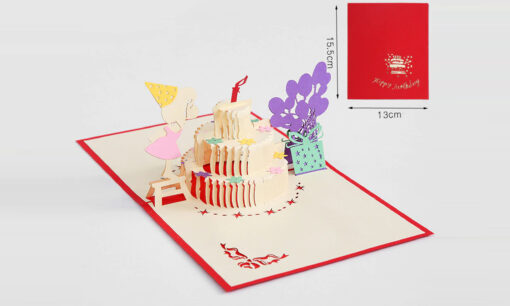 3D Pop Up Greeting Card - Image 25