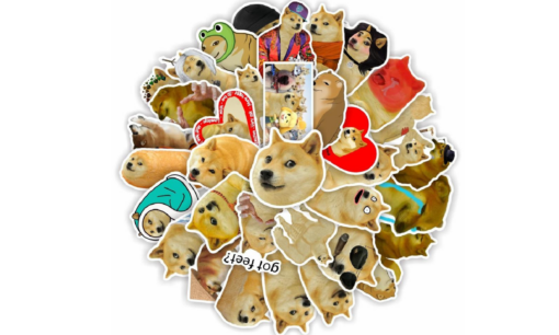 50 ,100 or 200 Pcs Stickers Funny Doge Meme Shiba Inu Waterproof Stickers - Image 4