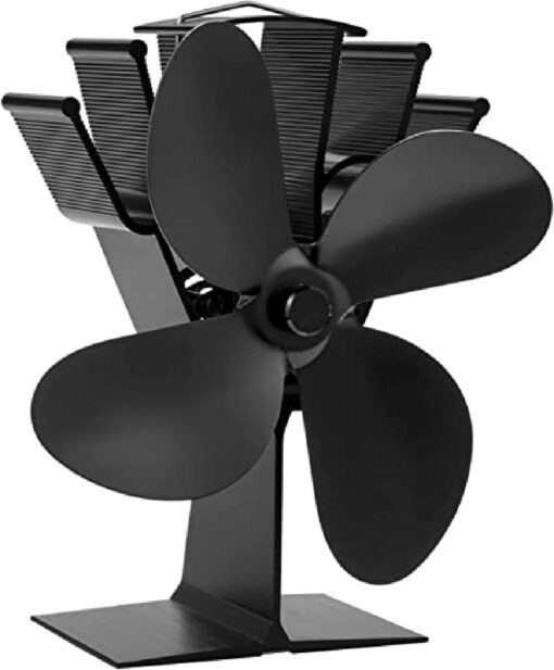 Energy Saving Stove Heat Powered Fireplace Fan - Image 16