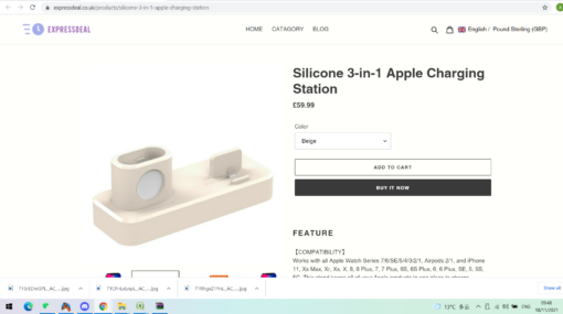 3-in-1 iOS Charging Station - Image 5