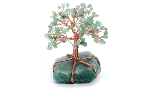 Three Styles Crystal Lucky Tree Healing Crystals Copper Money Tree Spiritual Gift - Image 22