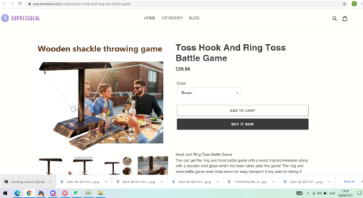 Adults Toss Hook And Ring Toss Battle Drinking Game - Image 7