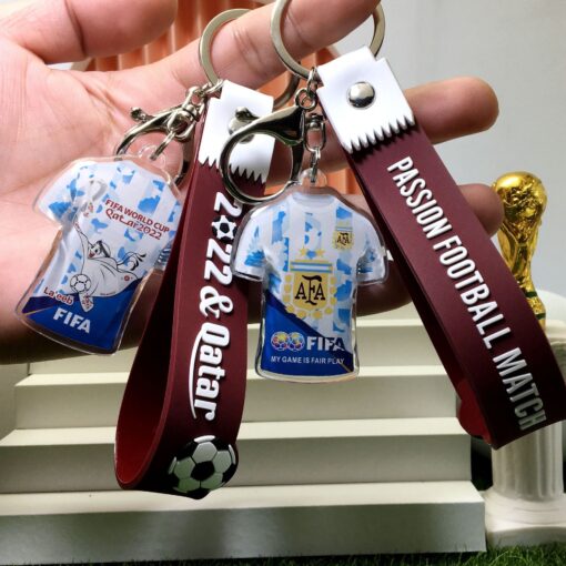 Football Fan Keyring Qatar World Cup - untracked - Image 4