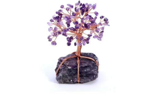 Three Styles Crystal Lucky Tree Healing Crystals Copper Money Tree Spiritual Gift - Image 8