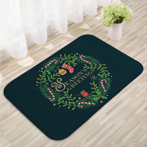 Non-Slip Flannel Christmas Carpet - Image 9