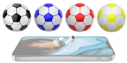 2022 World Cup Football Stylish Earbud