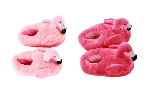 Cute Flamingo Plush Slippers - Image 6