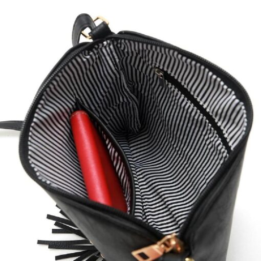 Crossbody Bag with Tassel - Image 4