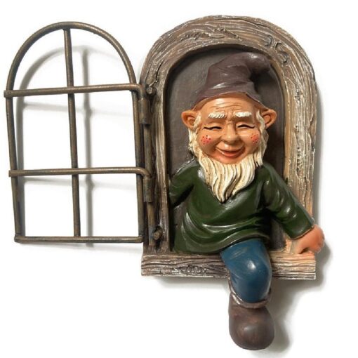 One or Two Garden Gnome Tree Hugger Decoration - Image 3