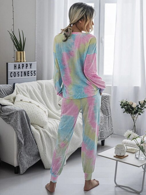 Limited Two-Piece Tie Dye Lounge Set - Image 6