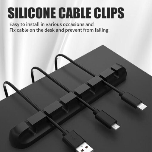 Silicone Cable Holder for Cable Organizer - Image 13