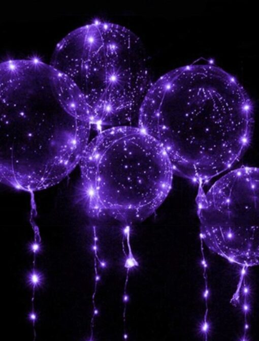 10 or 20 PCS in Pack 20 inch LED Balloon Luminous Bobo Bubble - Image 14