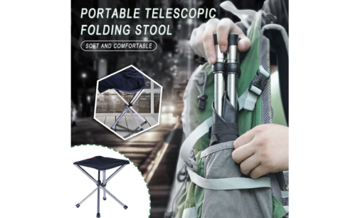 Portable Telescopic Folding Stool with Carrying Bag - Image 10