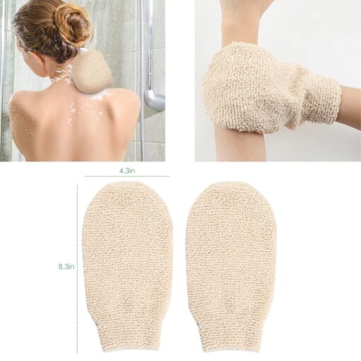 One or Two Bath Shower Glove Body Cleaning Sponges - Image 4