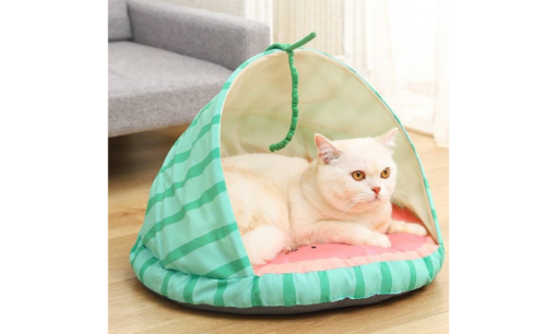 Lemon, Strawberry or Watermelon Style Cute Cat Bed - Image 3