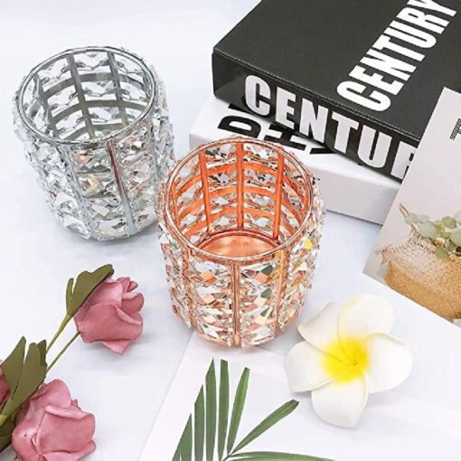 Crystal Effect Makeup Brush Holders - Image 8