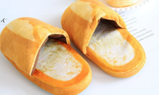 Warm Bread Baguette Non-Slip Bread Slippers - Image 5