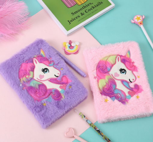 Unicorn Plush Notebook - Image 9