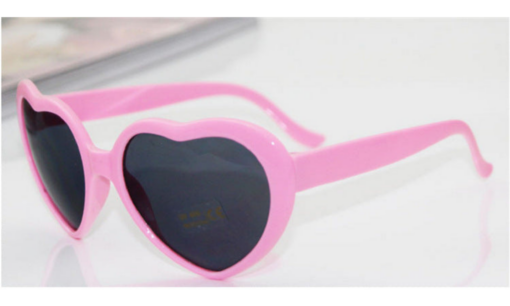 Love Heart Shape Sunglasses with Heart Filter - Image 11