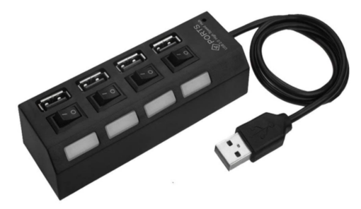 USB 2.0 HUB with Switch - - Image 4