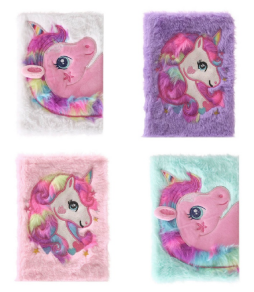 Unicorn Plush Notebook - Image 5