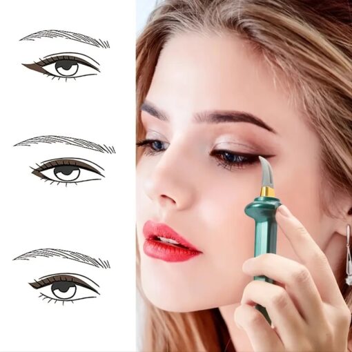 Easy No-Skip Silicone Eyeliner Tool - Image 2