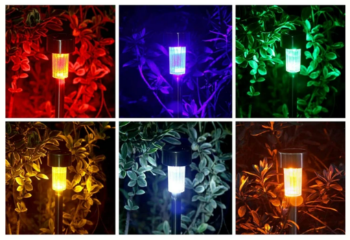 Solar Garden Path Lights - Image 2