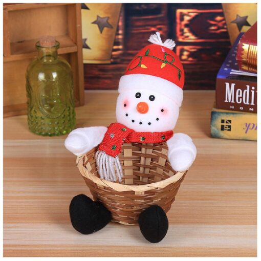 One or Five Christmas Candy Storage Basket Decoration - Image 9