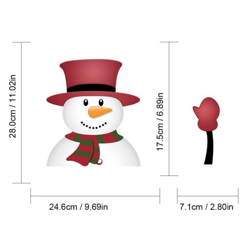 Removable Christmas Car Rear Wiper Sticker - - Image 18