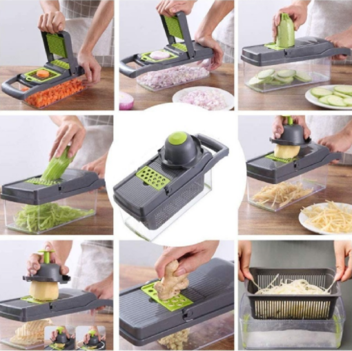 Adjustable Vegetable Cutter - 14-in-1 or 6-in-1 Designs - Image 4