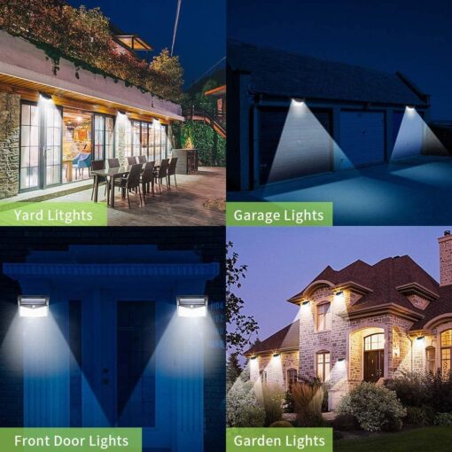 One, Two or Four 208 LEDs Solar Security Light - Image 12