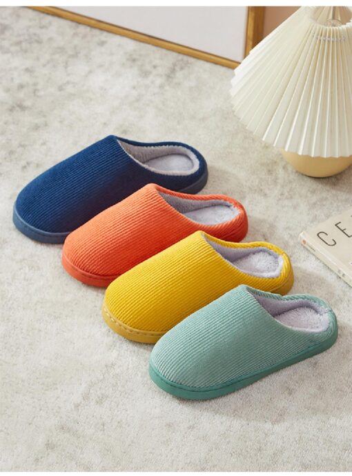 Two-tone slippers with non-slip - Image 2