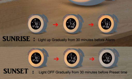 LED Digital Phone Charger Clock - Image 4