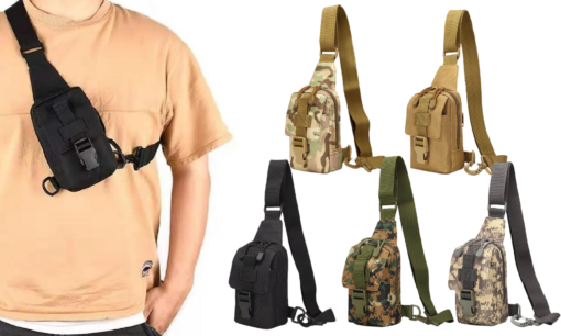 Camouflage Chest Shoulder Sling Bags